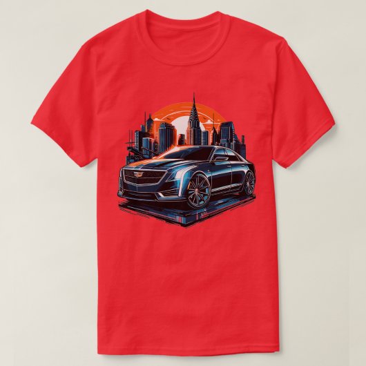 Cadillac CT6 5 T-shirt (Design voorkant)