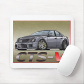 Cadillac CTS_V Muismat (Met muis)
