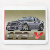 Cadillac CTS_V Muismat (Voorkant)
