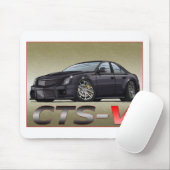 Cadillac CTS_V Muismat (Met muis)