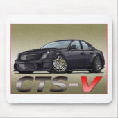 Cadillac CTS_V Muismat (Voorkant)