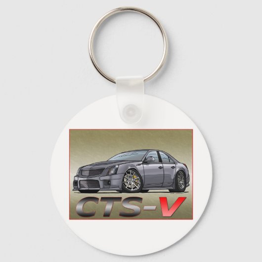 Cadillac CTS_V Sleutelhanger (Voorkant)