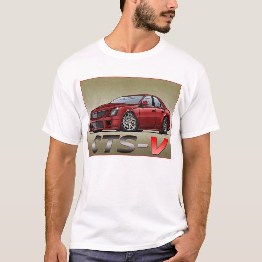 Cadillac CTS_V T-shirt (Voorkant)