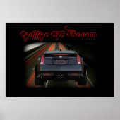 Cadillac CTS VR - Kus dit! Poster (Voorkant)