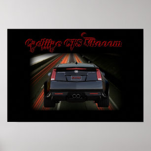 Cadillac CTS VR - Kus dit! Poster