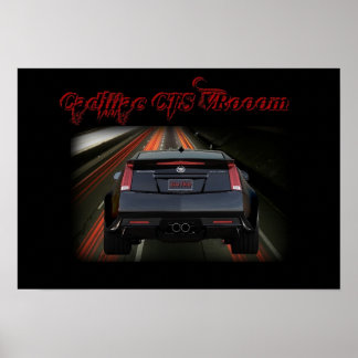 Cadillac CTS VR - Kus dit! Poster