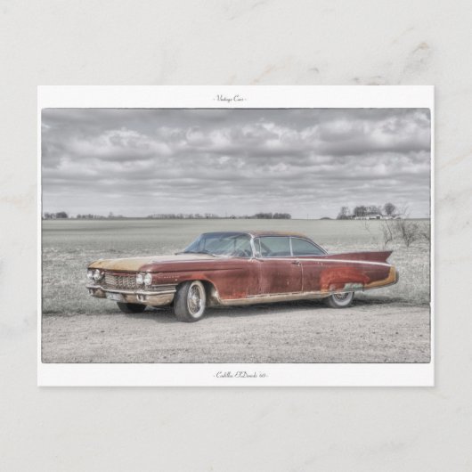 Cadillac ElDorado '60 Briefkaart (Voorkant)