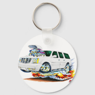 Cadillac Escalade White Truck Sleutelhanger