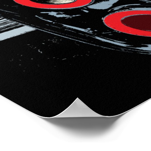 Cadillac Fin - 1962 Poster (Hoek)