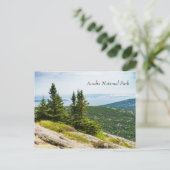 Cadillac-gebergte in het Nationaal Park Acadia in  Briefkaart (Staand voorkant)