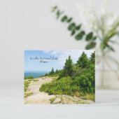 Cadillac-gebergte in het Nationaal Park Acadia in  Briefkaart (Staand voorkant)