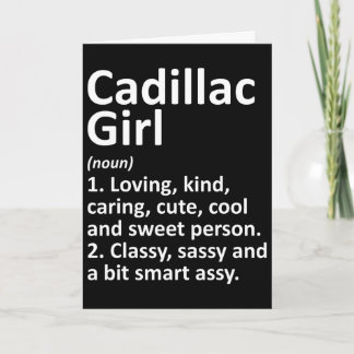Cadillac Girl Mi Michigan Grappige Stad Thuis Root Kaart