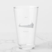 Cadillac-glas Glas (Achterkant)