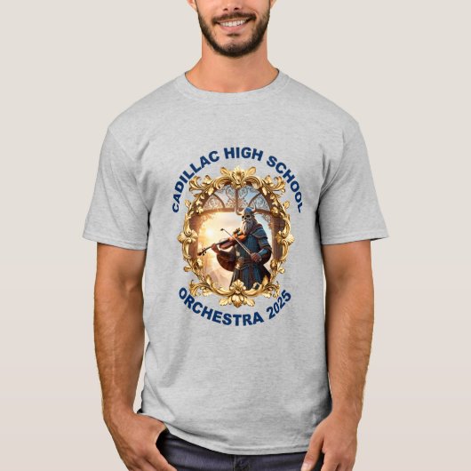 Cadillac High School Orchestra 2025 T-shirt (Voorkant)