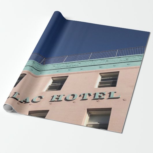 CADILLAC HOTEL BOUW CADEAUPAPIER (Uitgerold)