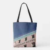 CADILLAC HOTEL BOUW TOTE BAG (Achterkant)