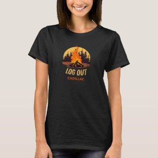 Cadillac Michigan Kampvuur T-shirt