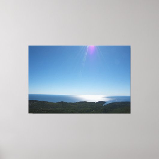 Cadillac Mountain 60" x 40", 1.5", Enkel canvas Afdruk (Voorkant)