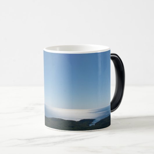 Cadillac Mountain Black/White 11 oz Morphing Mok (Voorkant rechts)