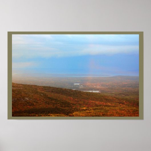 Cadillac Mountain Foto Poster (Voorkant)