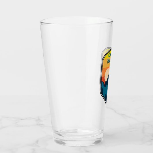 Cadillac Mountain Maine Sunrise Glas (Rechts)