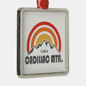 Cadillac Mountain Metalen Ornament (Rechts)