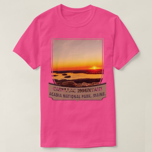 Cadillac Mountain TShirt 16 (Design voorkant)