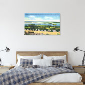 Cadillac Mt Summit Uitzicht van Bar Harbour 2 Canvas Afdruk (Insitu (Slaapkamer))