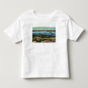 Cadillac Mt Summit Uitzicht van Bar Harbour Kinder Shirts