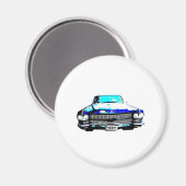 cadillac raggare - auto magneet (Voorkant / Achterkant)