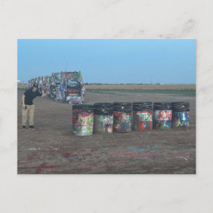 Cadillac Ranch Amarillo Briefkaart