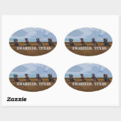 Cadillac Ranch - Amarillo, Texas Sticker (Vel)