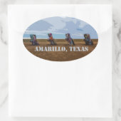 Cadillac Ranch - Amarillo, Texas Sticker (Tas)