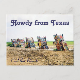 Cadillac Ranch Briefkaart