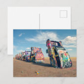 Cadillac Ranch Briefkaart (Voorkant / Achterkant)