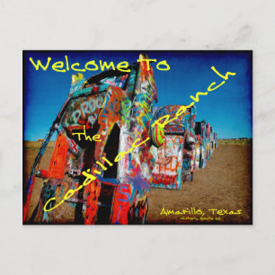 Cadillac Ranch Briefkaart