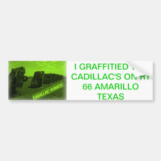CADILLAC RANCH BUMPERSTICKER