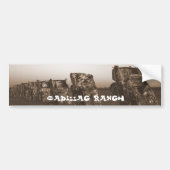 Cadillac Ranch Bumpersticker (Voorkant)