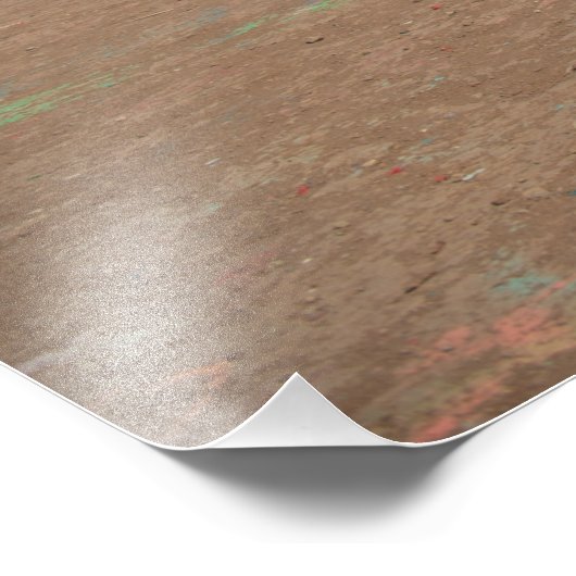 Cadillac Ranch Foto Afdruk (Hoek)