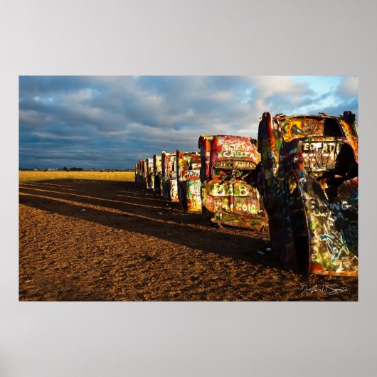Cadillac Ranch I Poster (Voorkant)