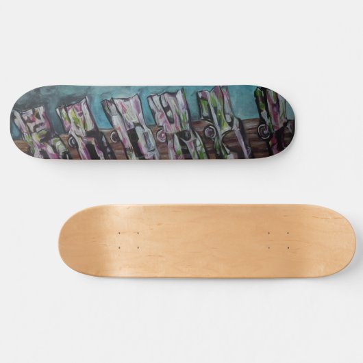 Cadillac Ranch Skateboard (Horizontaal)