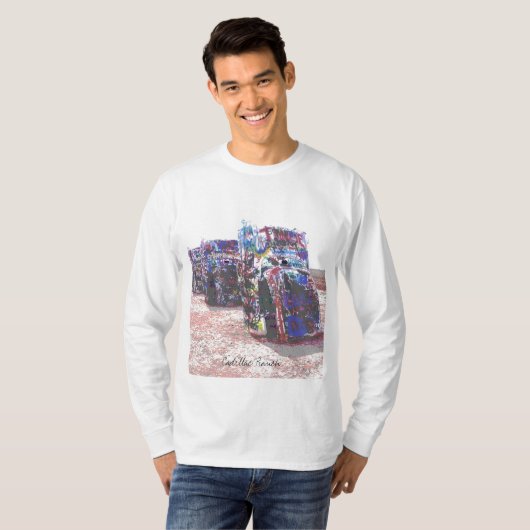 Cadillac Ranch T-shirt (Voorkant volledig)
