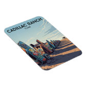 Cadillac Ranch Texas Reizen Magneet (Rechterzijde)