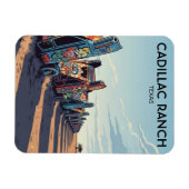 Cadillac Ranch Texas Reizen Magneet (Horizontaal)