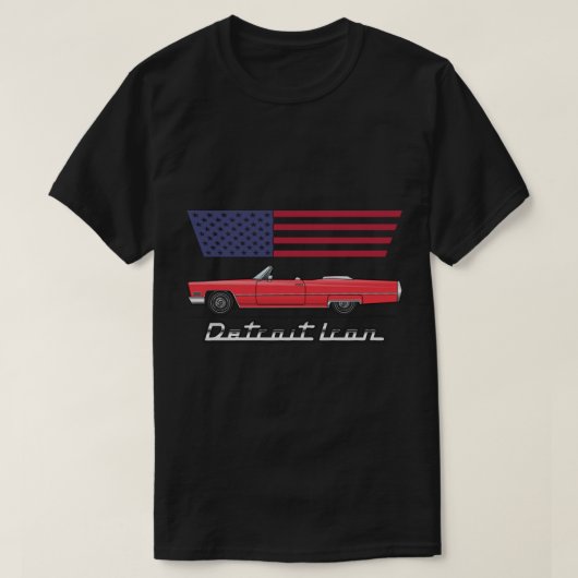 Cadillac Red 67 T-shirt (Design voorkant)