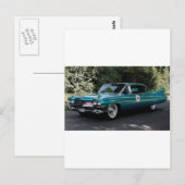 Cadillac, reeks 62 Sedan 	   1959 Briefkaart (Voorkant / Achterkant)