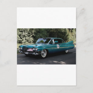 Cadillac, reeks 62 Sedan 	   1959 Briefkaart