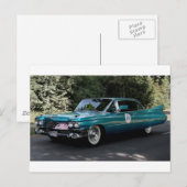 Cadillac, reeks 62 Sedan 	   1959 Briefkaart (Voorkant / Achterkant)