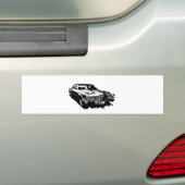 cadillac series deville eldorado sts klassiek zeld bumpersticker (Op auto)