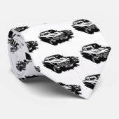 cadillac series deville eldorado sts klassiek zeld stropdas (Opgerold)